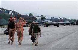 Hình ảnh “độc” về căn cứ không quân Nga tại Syria